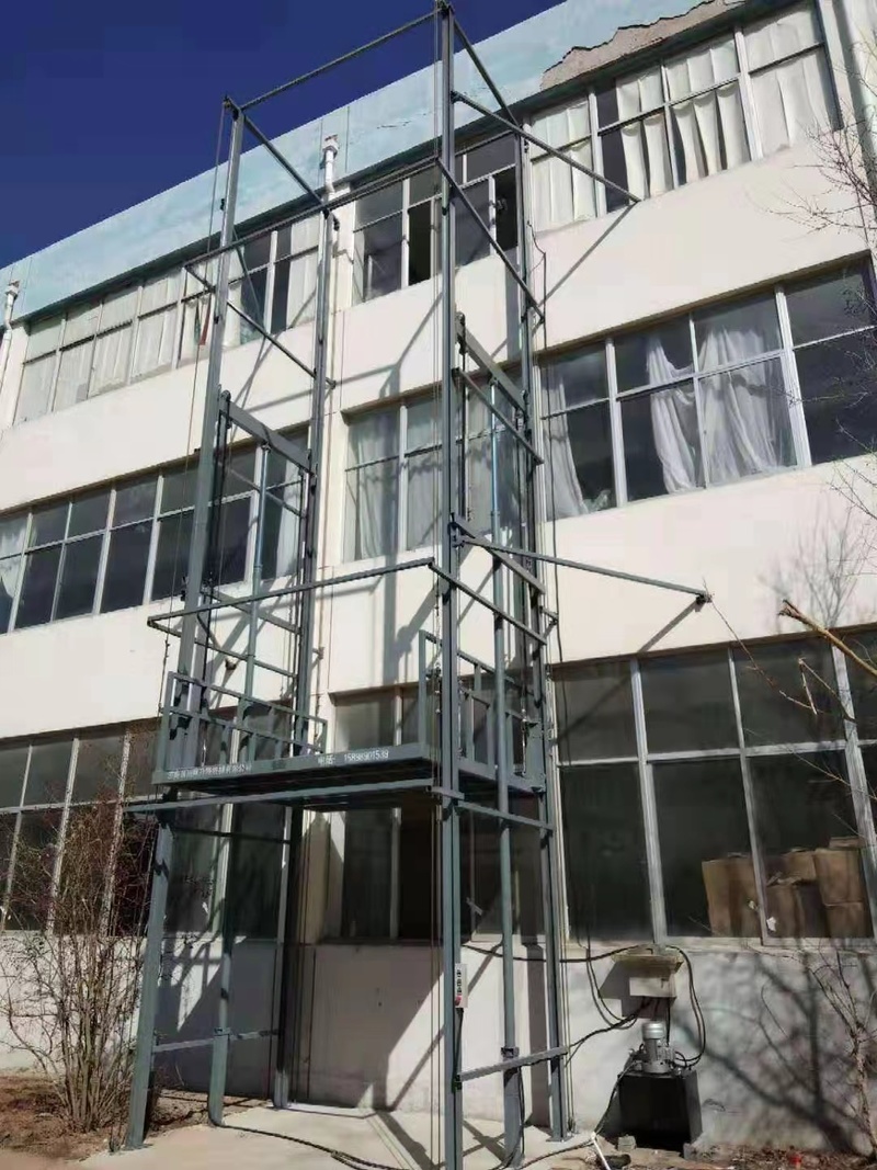 哈密室外贴墙货梯